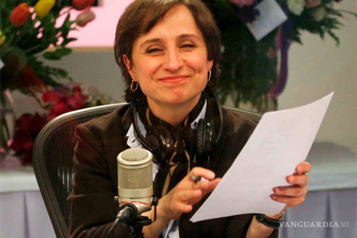 Aristegui afirma que apenas en estos días conoció las conversaciones de Vargas