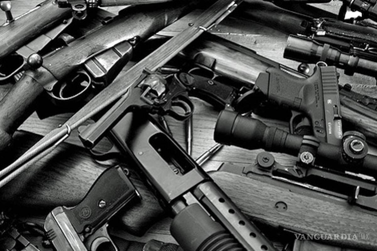 Al menos 64 mil armas decomisadas en México provienen de EU