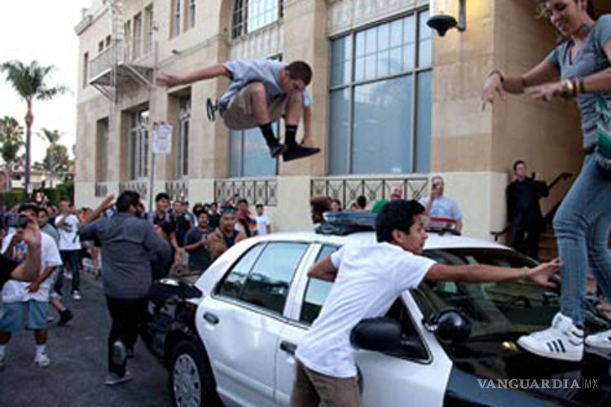 Estreno de una película sobre una rave termina en revuelta en Hollywood