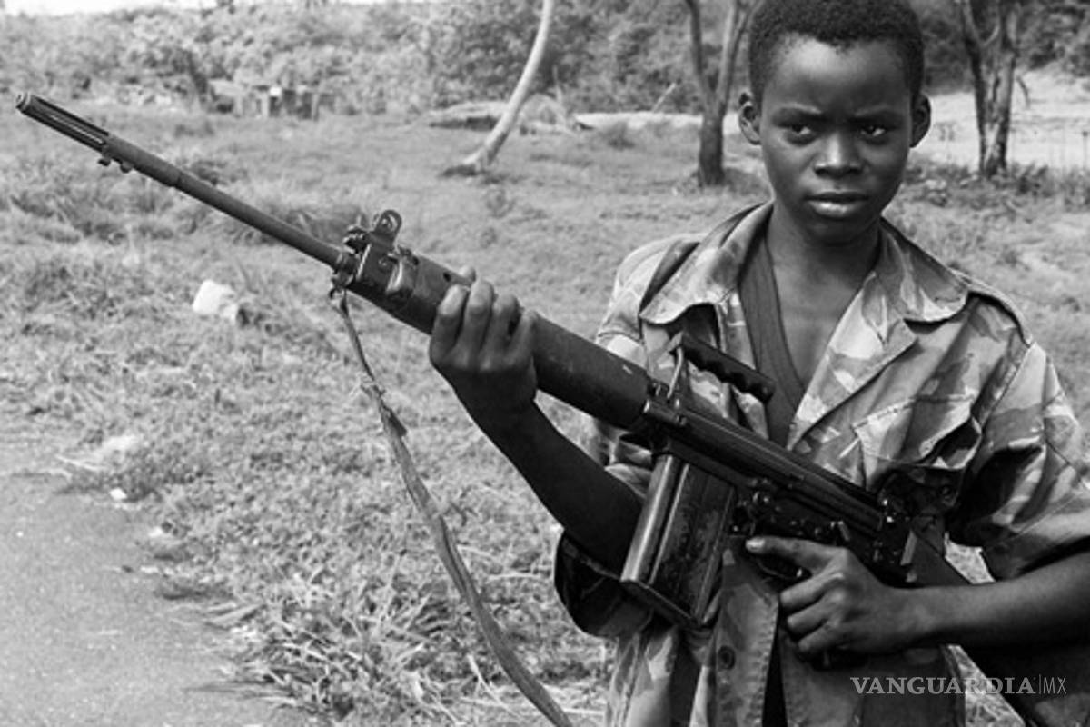 La guerra nunca acaba para un niño soldado