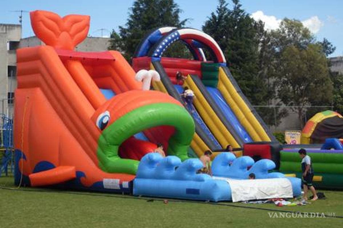 Castillos inflables son potencialmente peligrosos