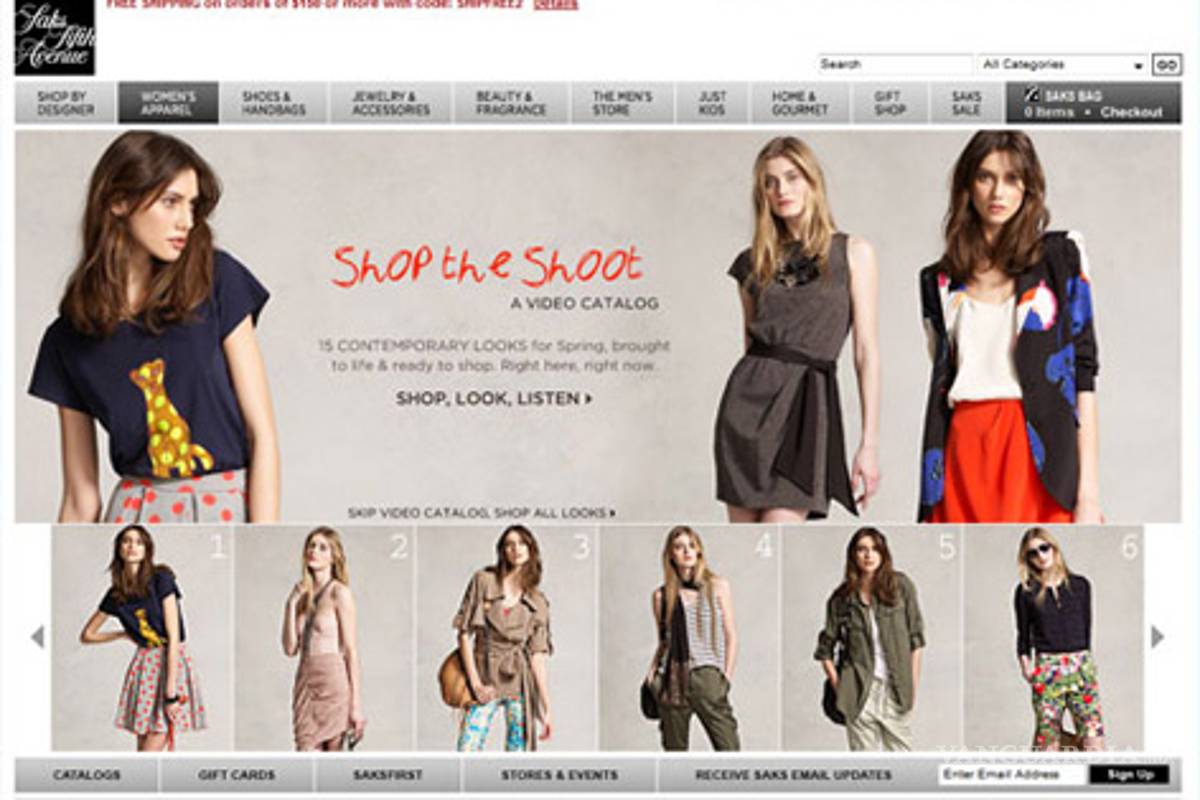 La moda se acomoda en Internet