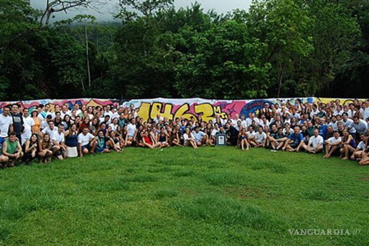 Otro récord de México en Guadalajara: El grafiti más largo del mundo