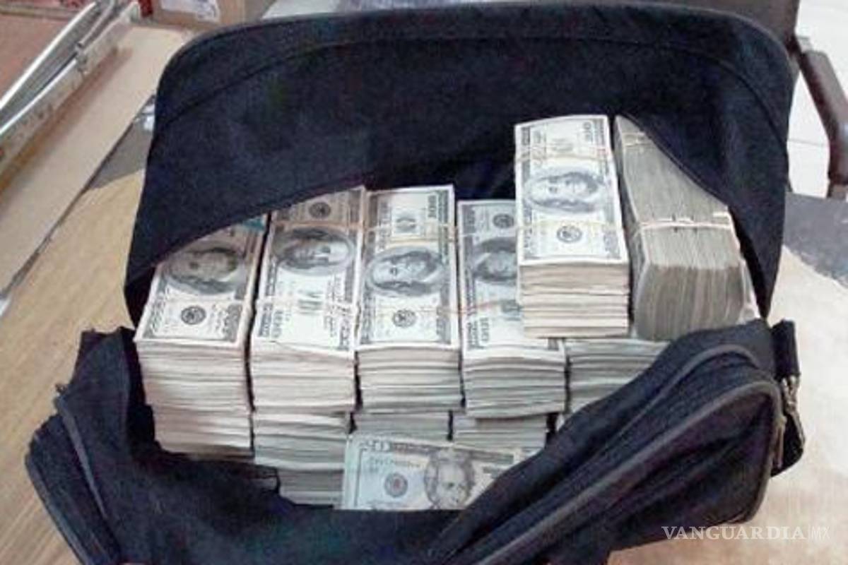 Incautan 400 mil dólares en cruce fronterizo