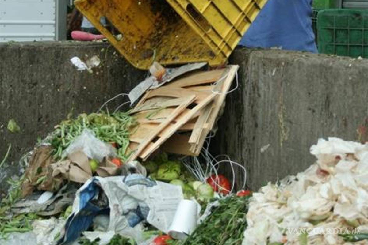 México tira 10.9 millones de toneladas de alimentos cada año