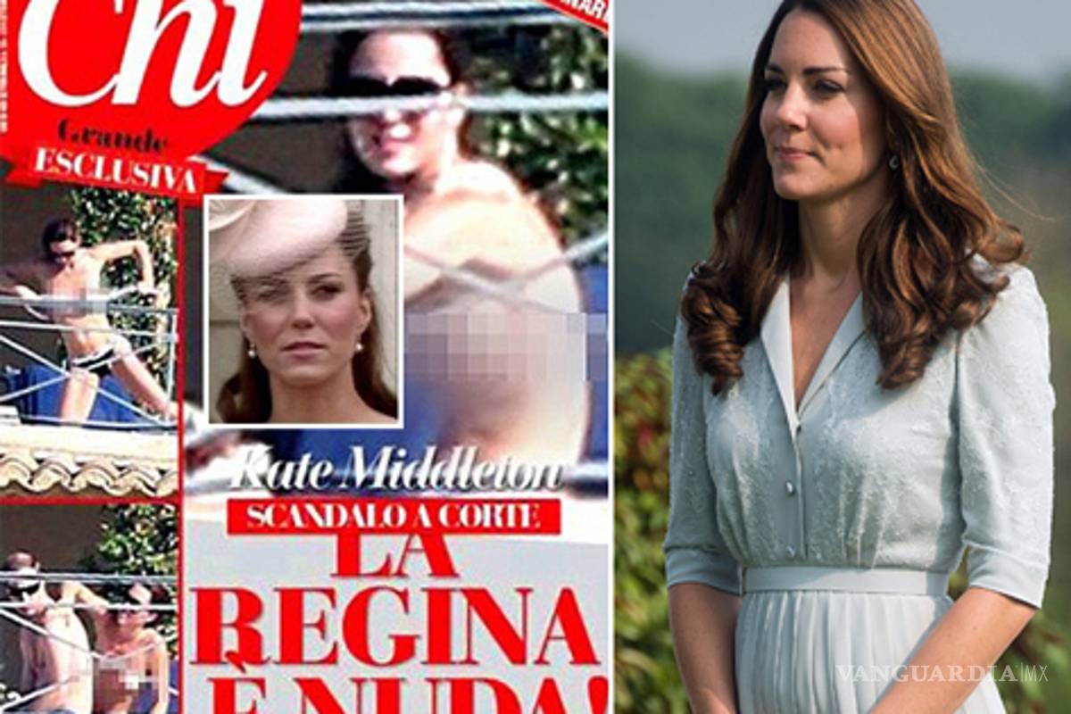 Publican más fotos de Kate Middleton desnuda