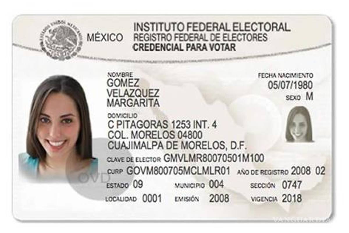 IFE licitará credenciales, sin haber decidido la inclusión de algunos datos