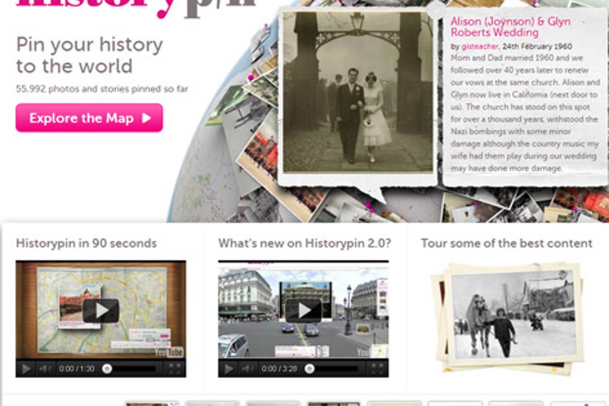 Historypin: Aplicación para viajar al pasado