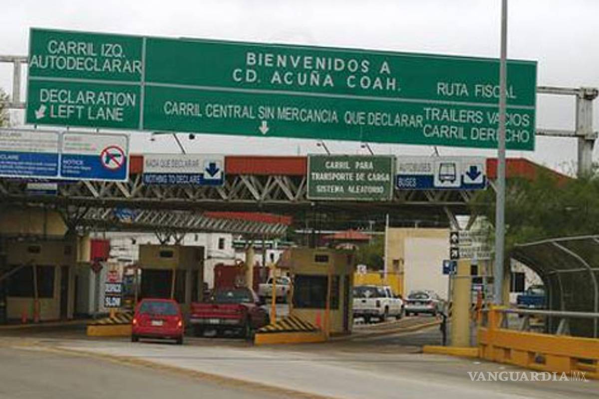 Invertirán 35 mdd en modernizar patios fiscales en Ciudad Acuña