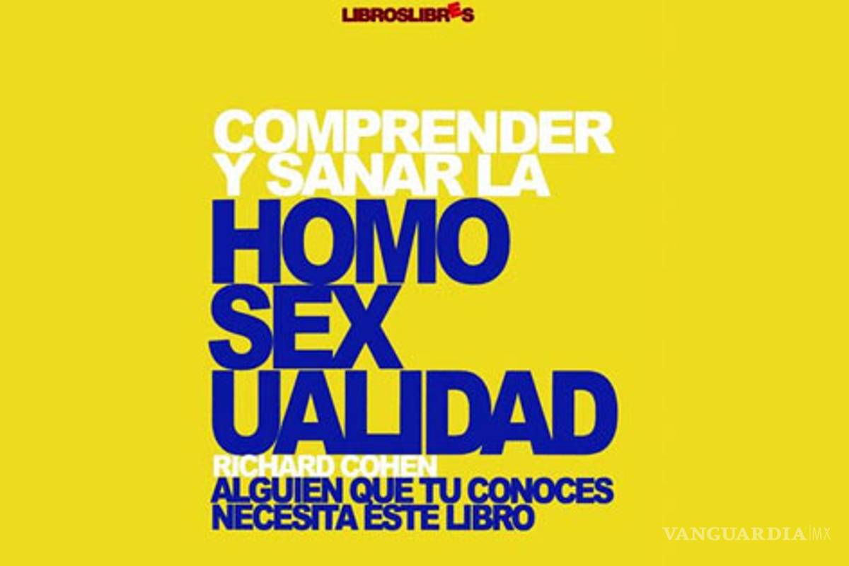 "La gente no nace gay": Richard Cohen