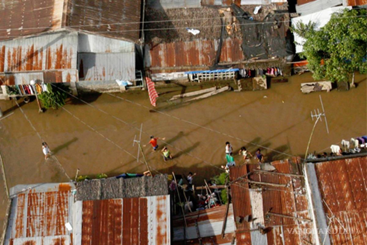 Tifón y tormenta causan 70 muertes en Filipinas