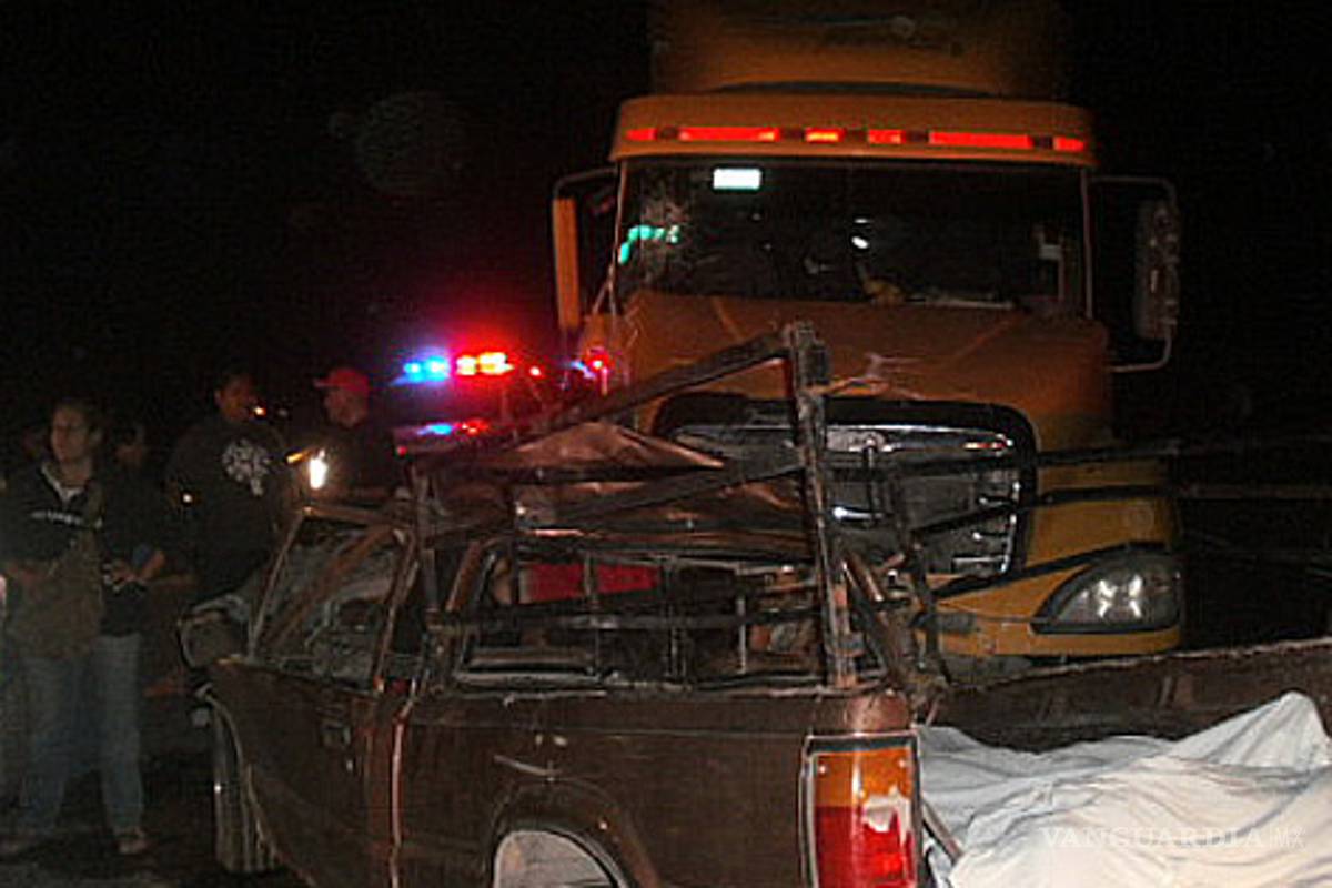 Matamoros, Coahuila: Entregan cuerpos de fallecidos en choque