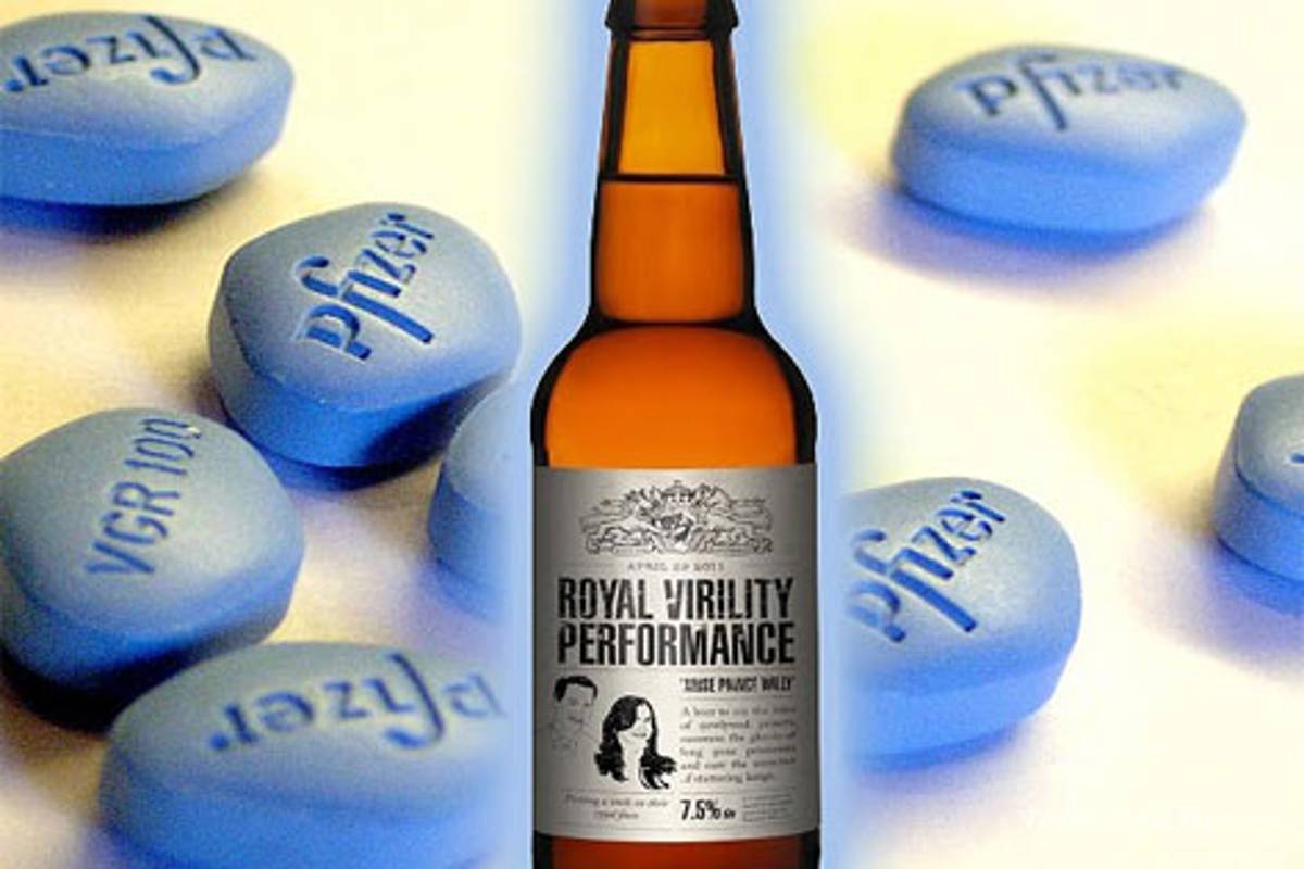 Lanzan la primera cerveza elaborada con Viagra