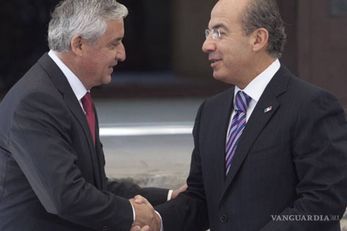 México y Guatemala, &quot;presas&quot; de inseguridad: Otto Pérez Molina