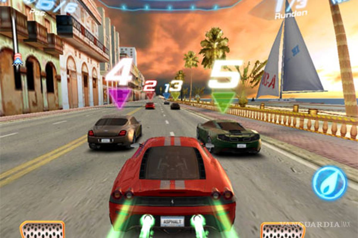 BlackBerry te reta a manejar en Asphalt 6: Adrenaline