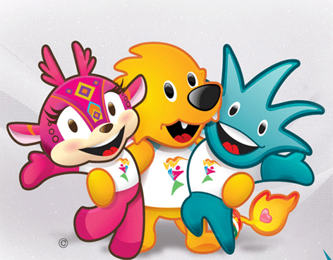 Gavo, Leo y Huichi, las mascotas de los Panamericanos... conócelos mejor