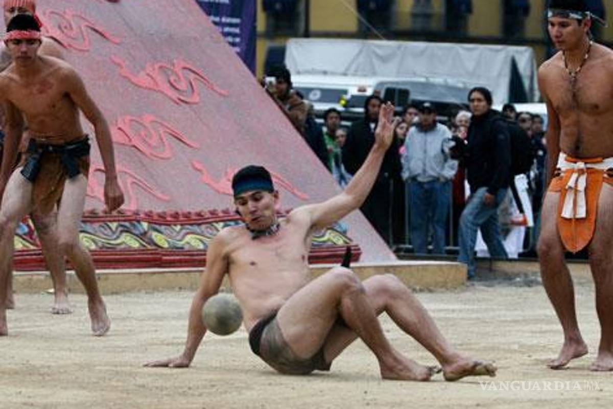 Plantean incorporar práctica de juego de pelota maya en escuelas