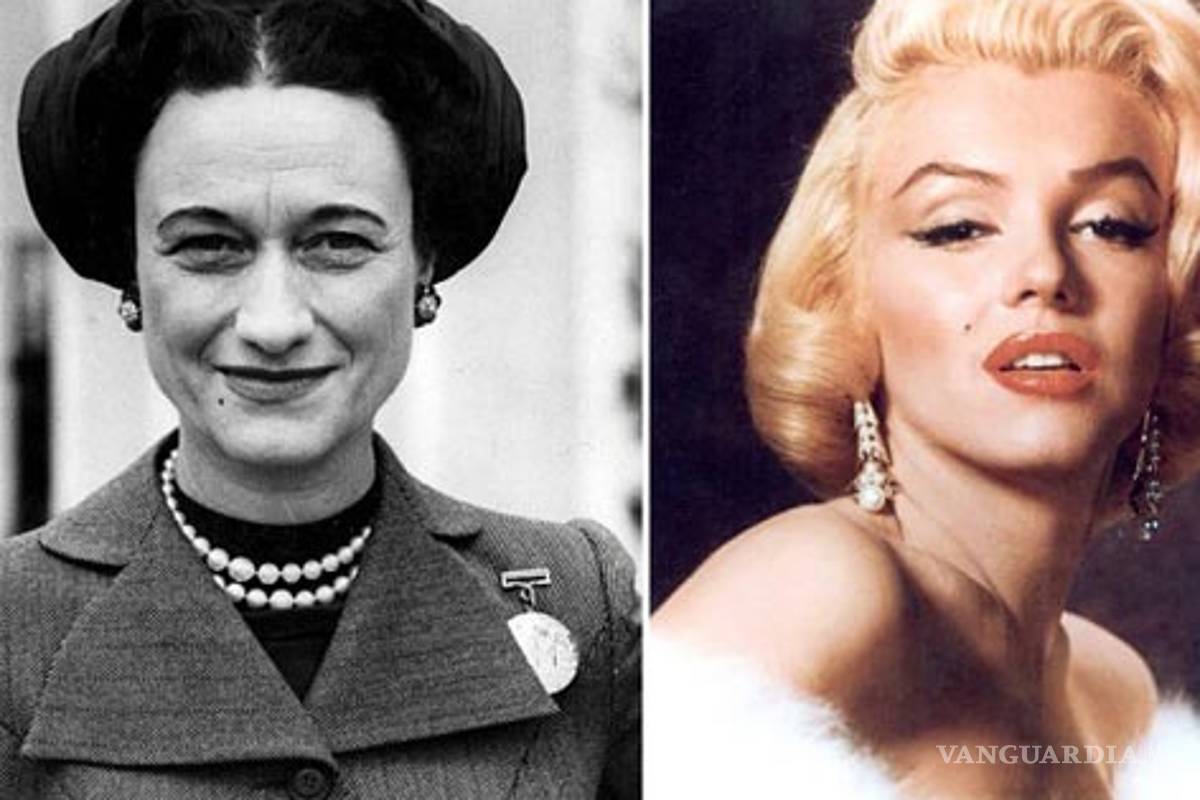 Wallis Simpson envidiaba a Marilyn Monroe