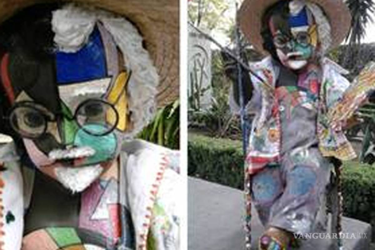 León Trotsky, niño Dios con un toque surrealista