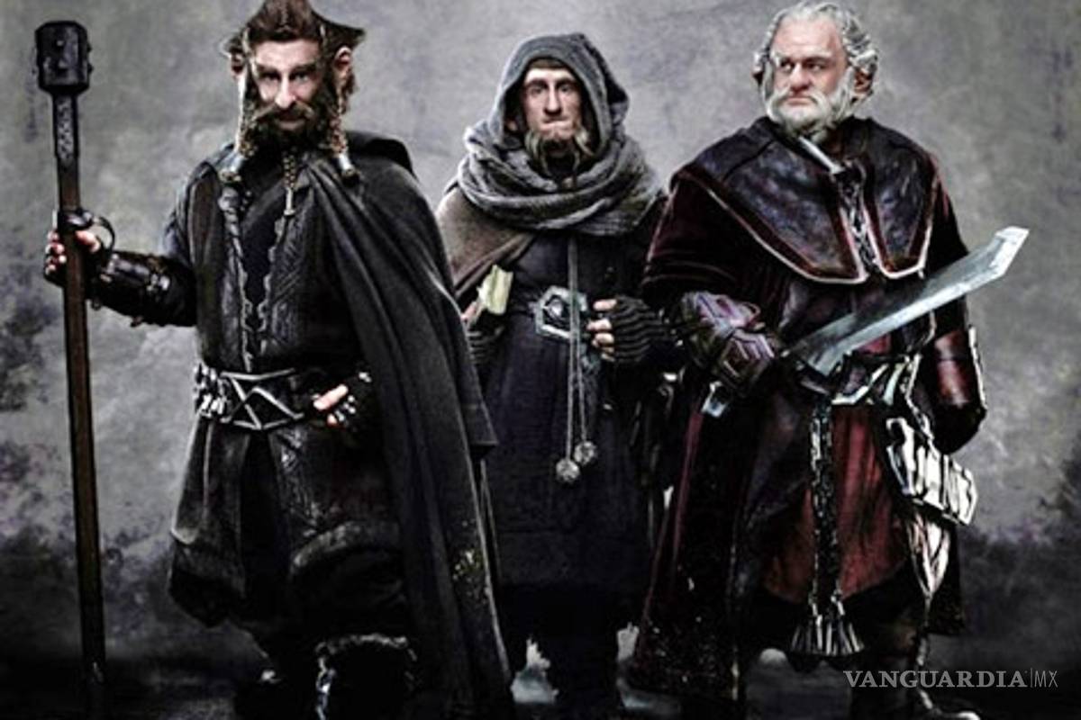 Peter Jackson presenta a Nori, Ori y Dori, enanos de "El Hobbit",