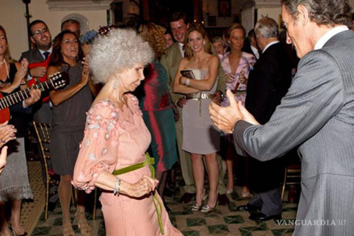 La duquesa de Alba se casó con Alfonso Díez