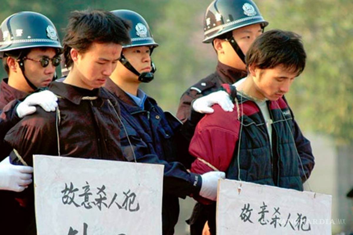 China, el país donde más penas a muerte se sentencian
