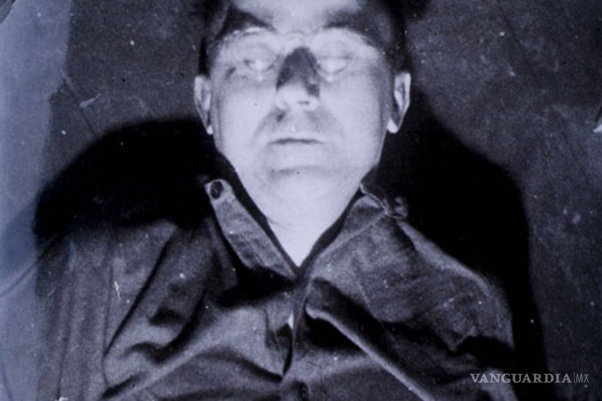 Foto inédita de Himmler muestra al jerarca nazi momentos después de su suicidio