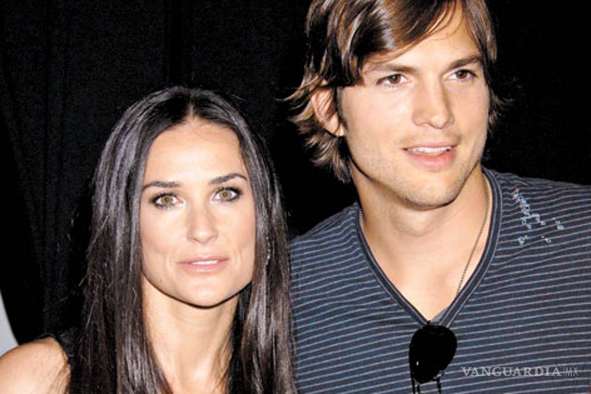 Demi Moore y Ashton Kutcher, sólo amigos