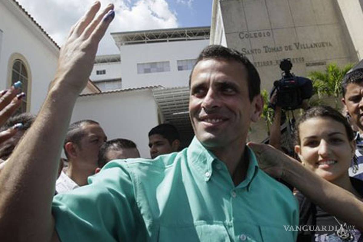 Respalda el PAN a Capriles en elecciones venezolanas