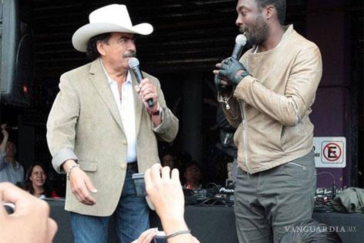 Joan Sebastian, `trending topic' por cantar con Will.i.am