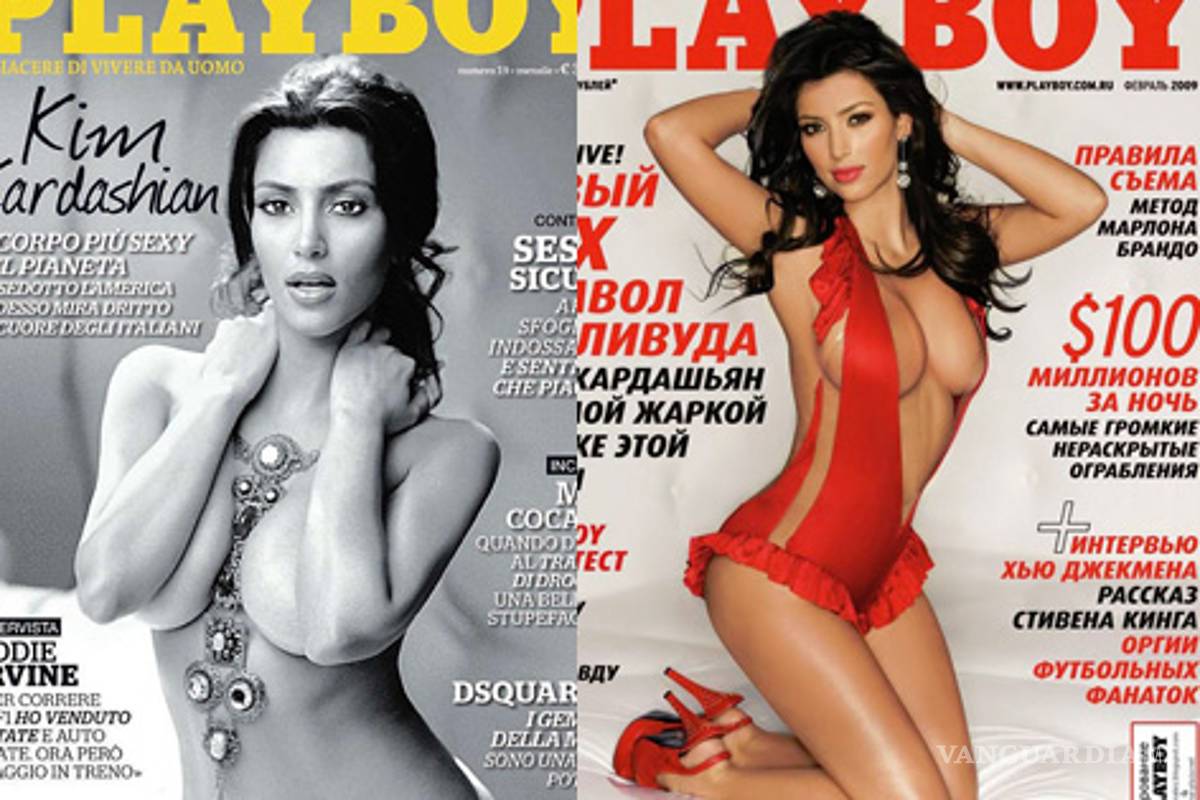 Kim Kardashian, de las famosas más sexys en Playboy
