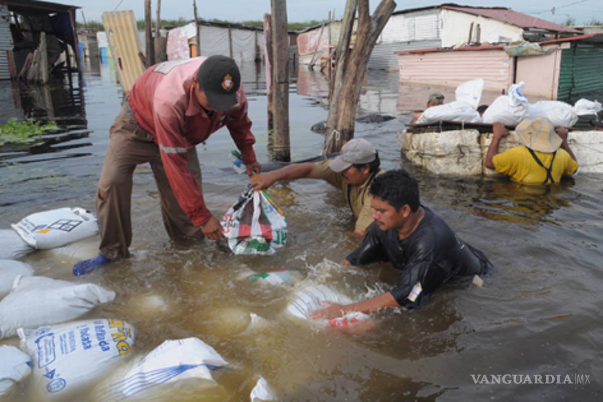 Karl provoca inundaciones en 124 colonias de Matamoros