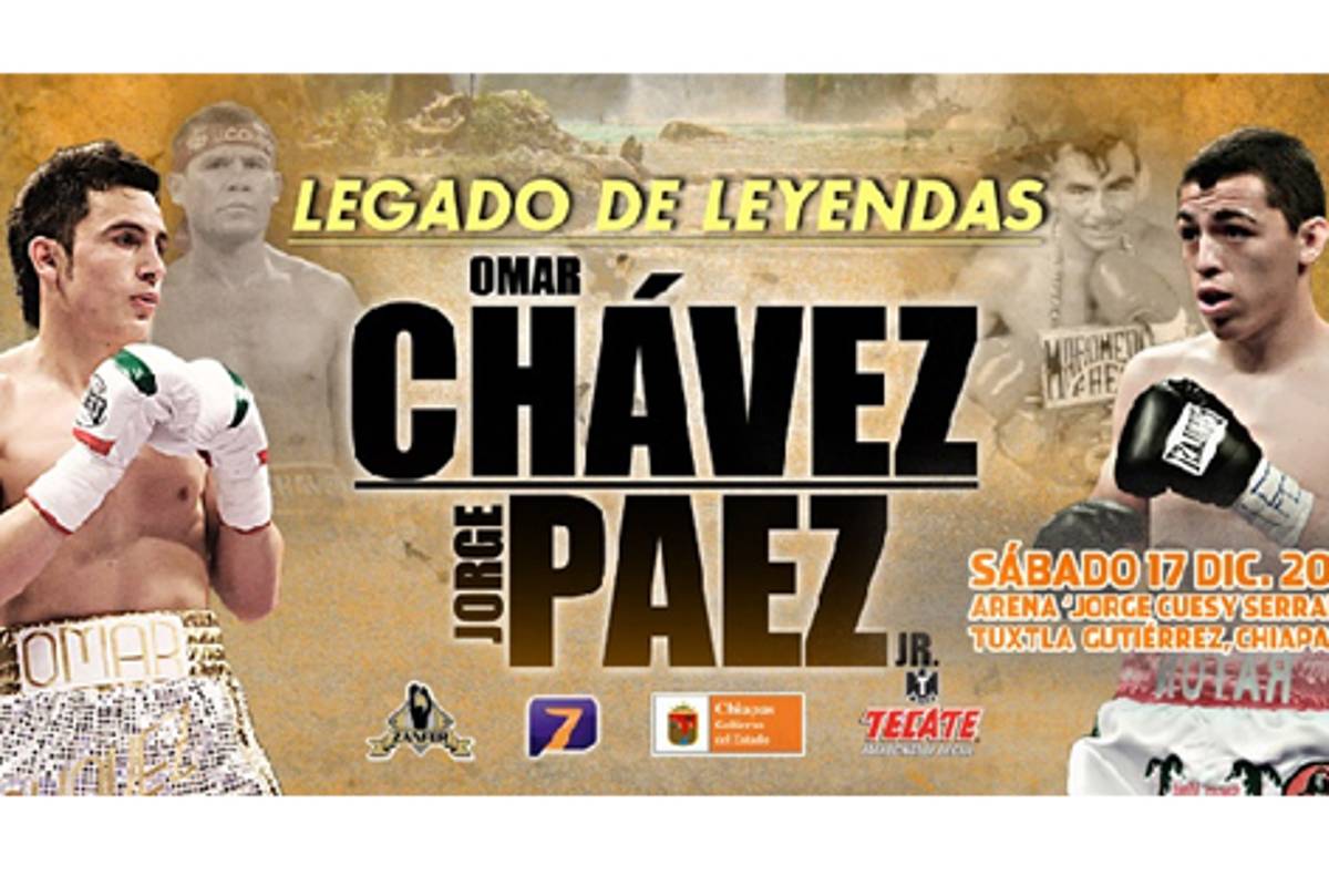 Peleará Omar Chávez contra el Maromerito Páez en Chiapas