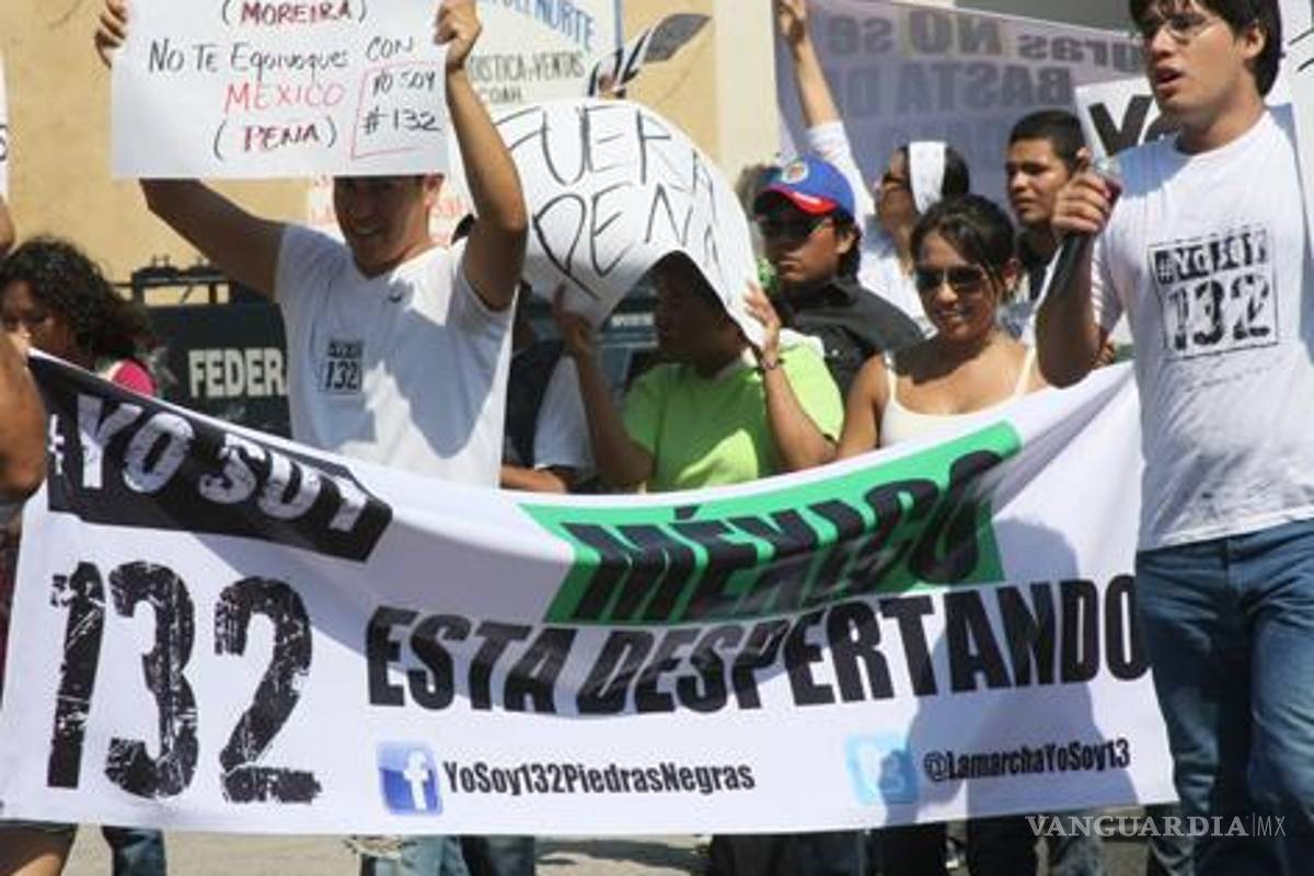 #YoSoy132 convoca a marchas por 2 de octubre