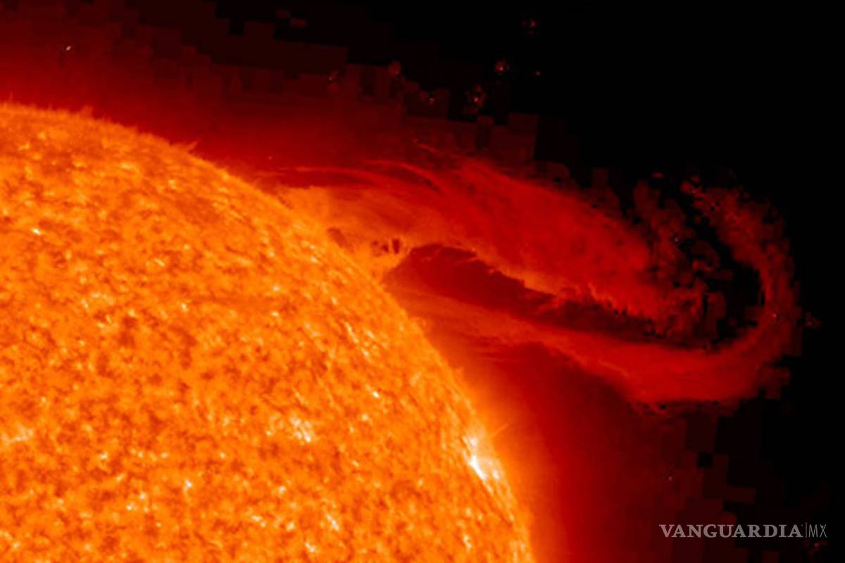 Registran la erupción solar más grande en últimos seis años