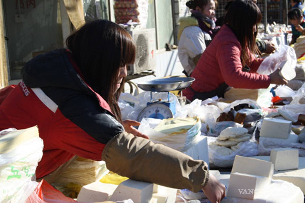 Tofu, la proteína china de moda entre los vegetarianos