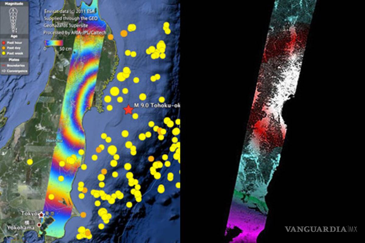 Demuestran cómo cambió la Tierra tras terremoto de Japón