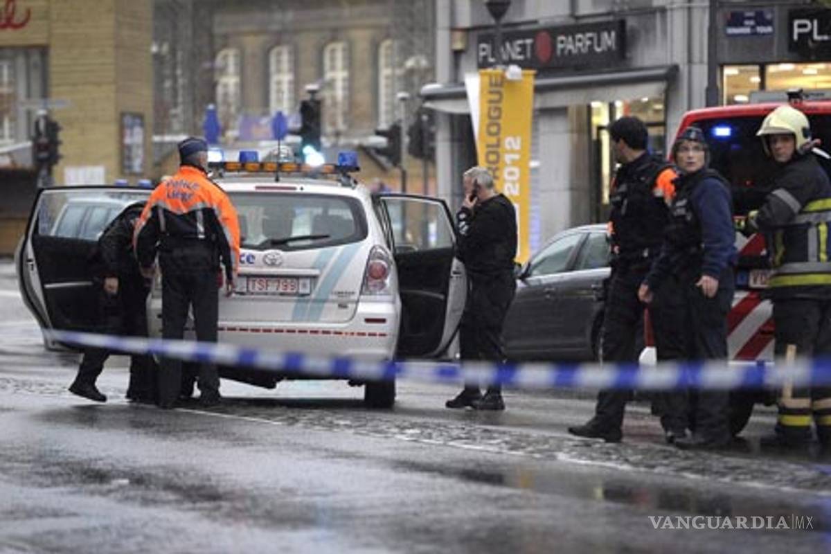 Suicida siembra el terror en Lieja, 4 muertos y 64 heridos