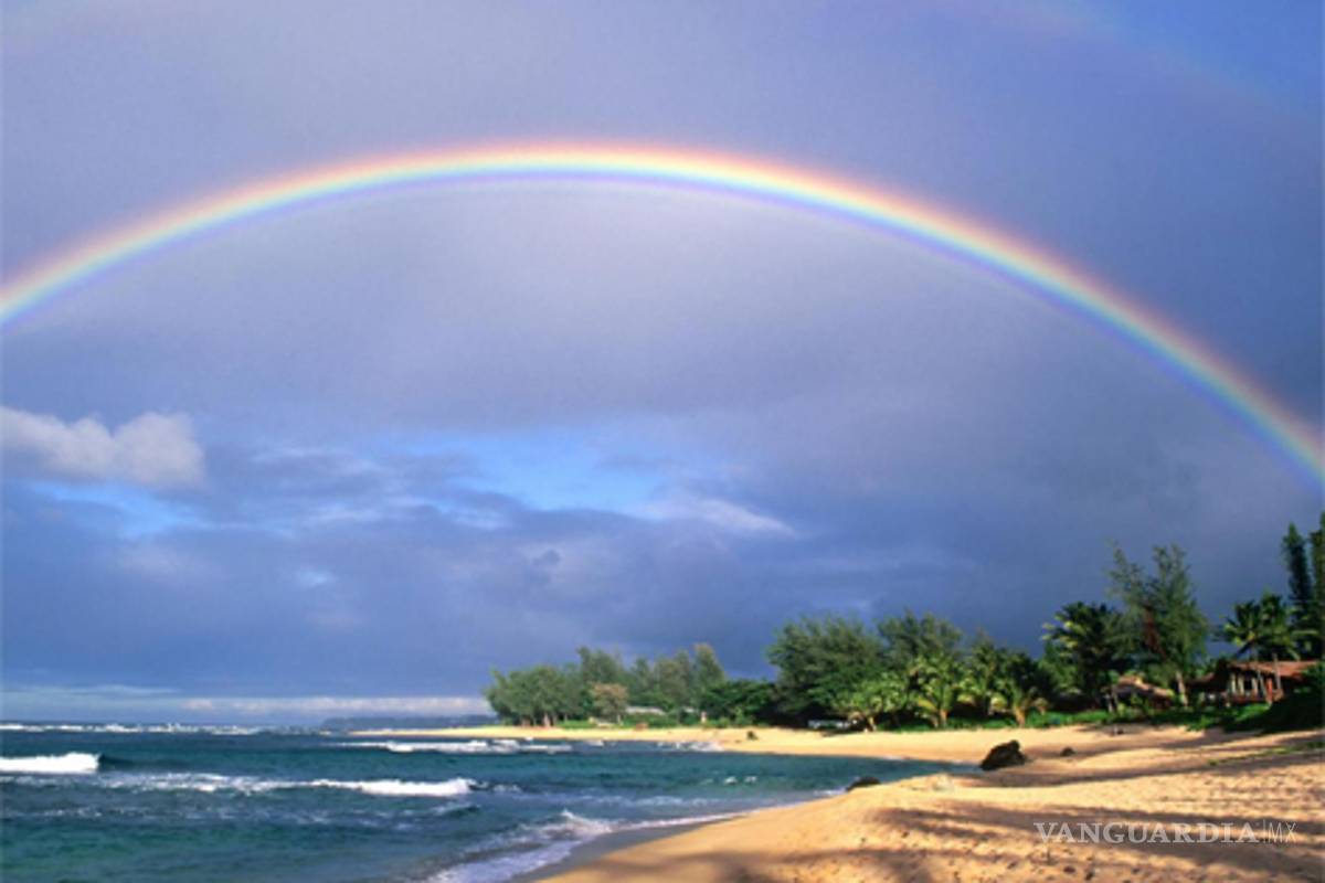 Máquina crea arcoiris instantáneos