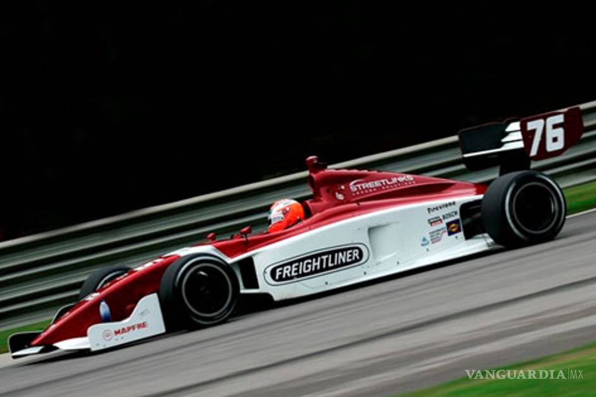 Juan Pablo García sigue bien en Indy Lights