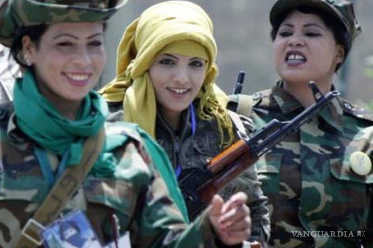 El hermoso rostro de la &quot;carnicera&quot; de Libia