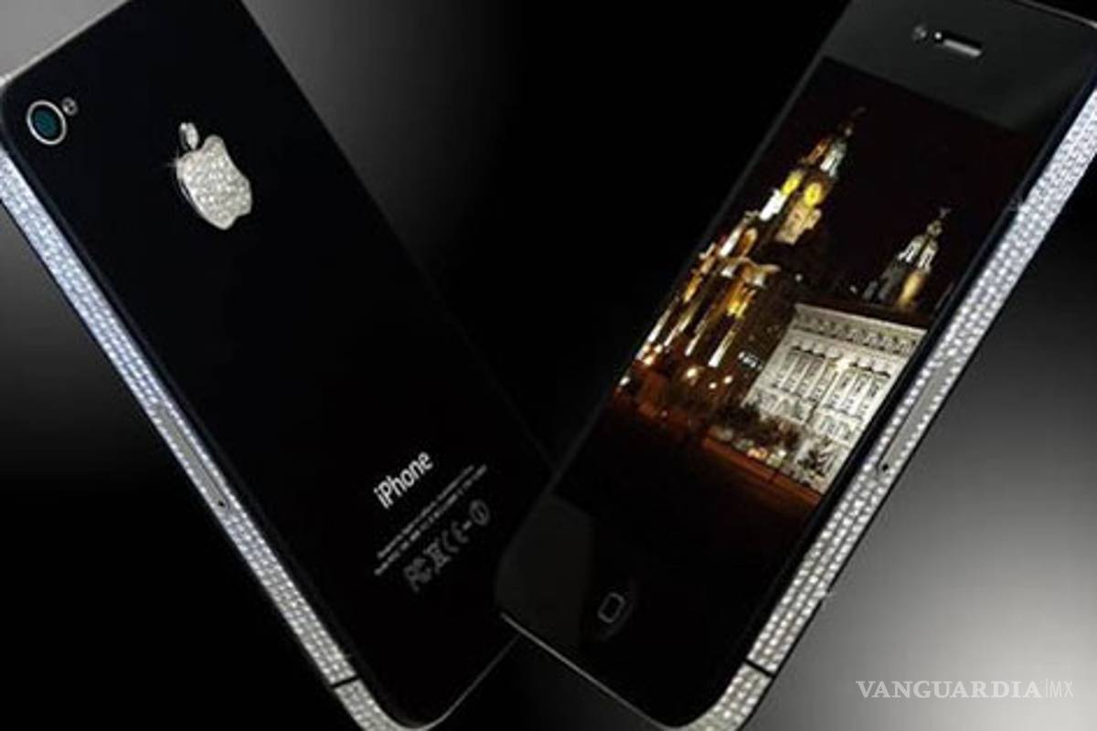 Lanzan iPhone 4S cubierto de diamantes
