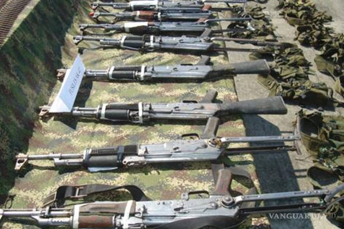 Incautan arsenal ligado a masacre en Jalisco