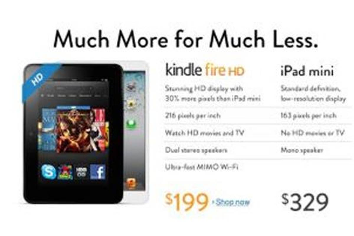 Denostación, la nueva estrategia en la guerra de tabletas