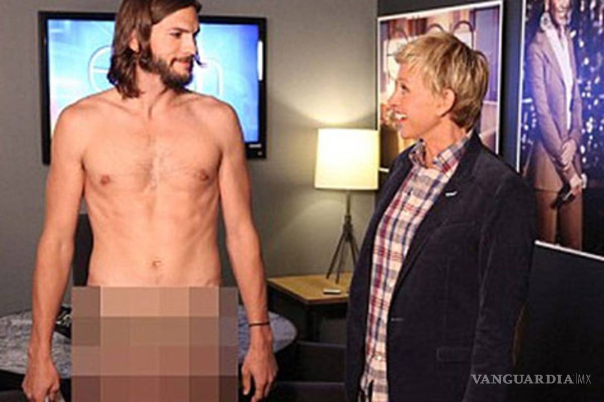 Kutcher, el gusto por el desnudo en Two and a Half