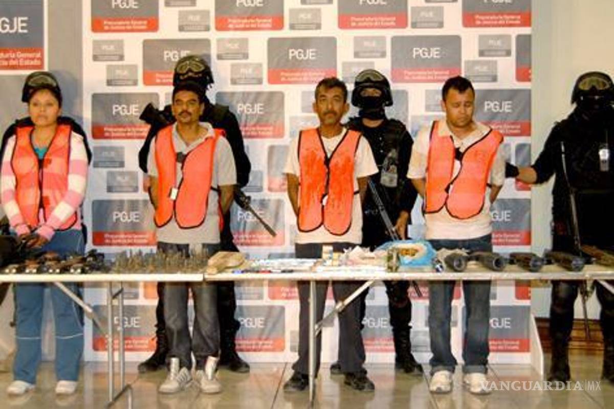 GATES detienen a cuatro Zetas en Saltillo