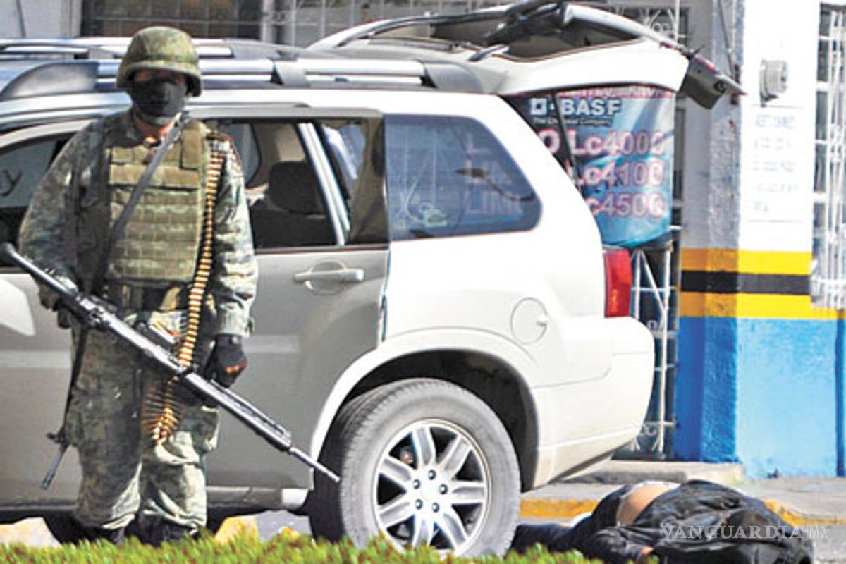 Diez muertos por balaceras en Saltillo: SEDENA