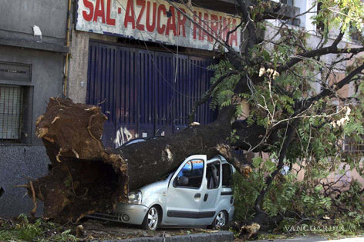 Asciende a 17 el número de muertos por temporal en Argentina