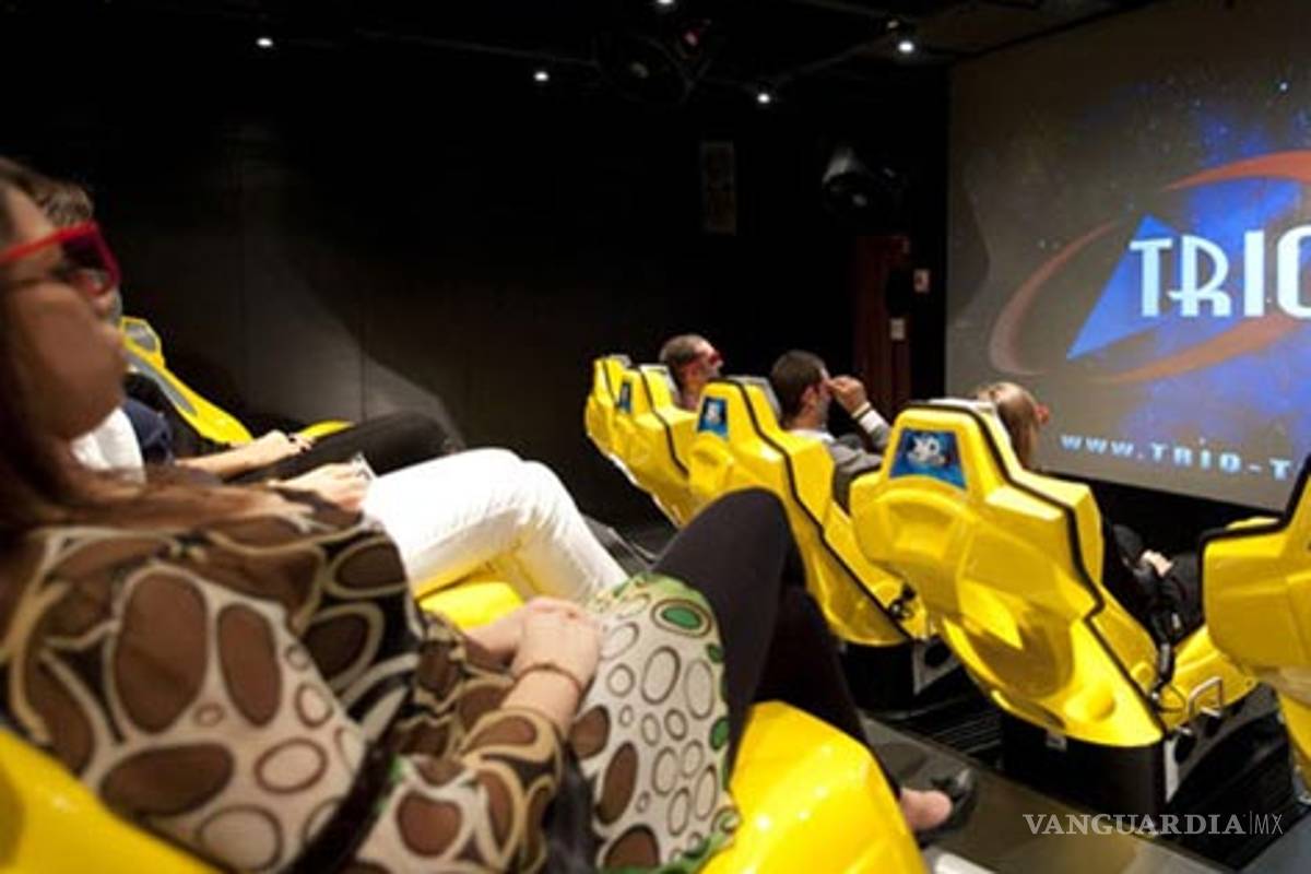 Llegan a México las salas de cine en cuarta dimensión