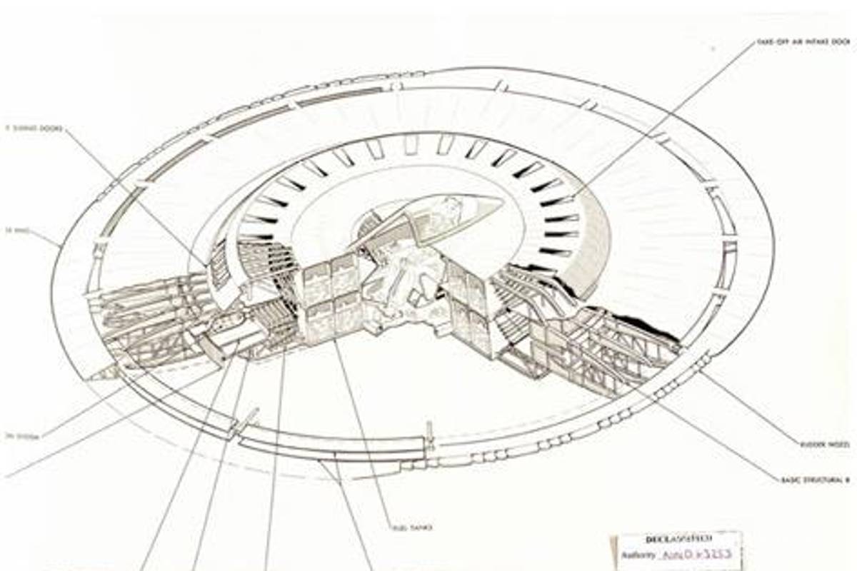 Estados Unidos pretendía construir su propio "OVNI"